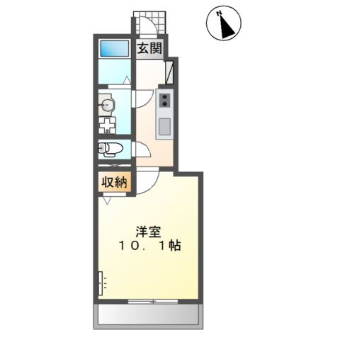 Ｆ’ｓ　ｒｉｇｈｔの間取り