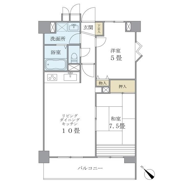 かりゆしビル の間取り