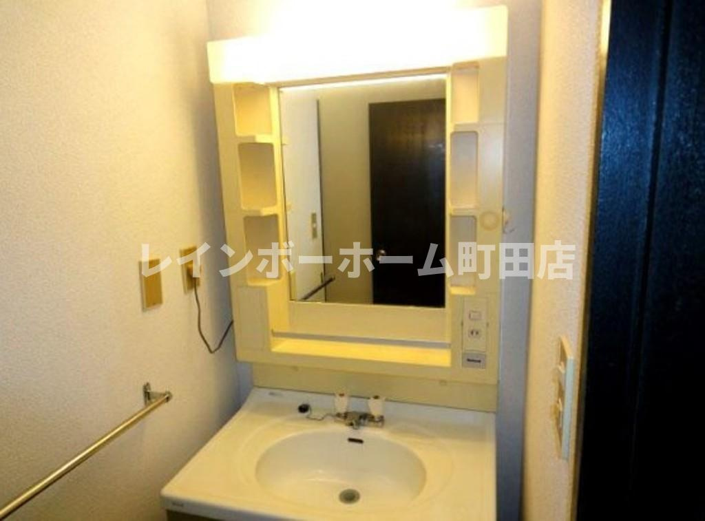 オレンジファーム※初期費用分割あと払いサービス利用可能物件の洗面所
