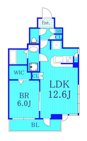 エトワール新杉田の間取り