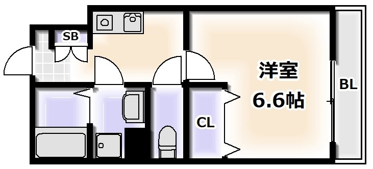 EXハイツアビコⅠの間取り