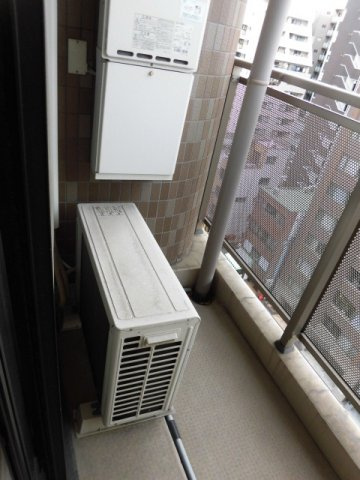 大阪市中央区本町橋の賃貸マンションのバルコニー