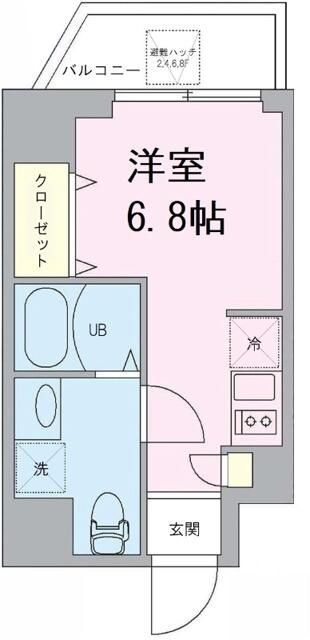ＡＬＢＡ扇橋の間取り|間取りです。