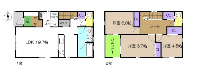 【間取り】 | 新築住宅　高知市愛宕町３丁目③