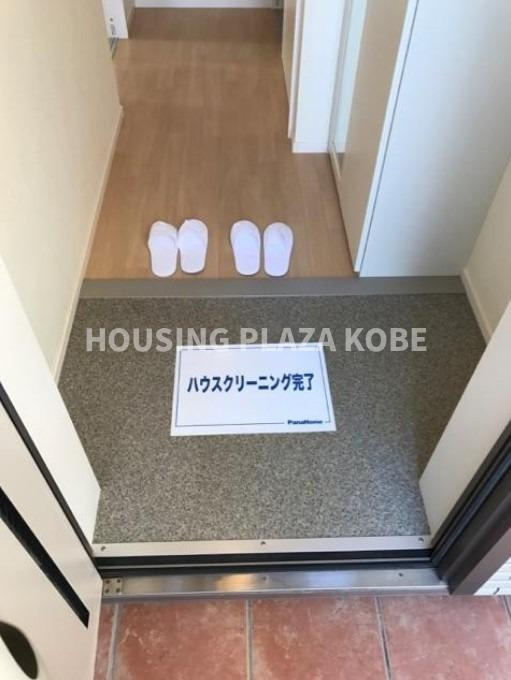 グランディール山手Ｂの玄関