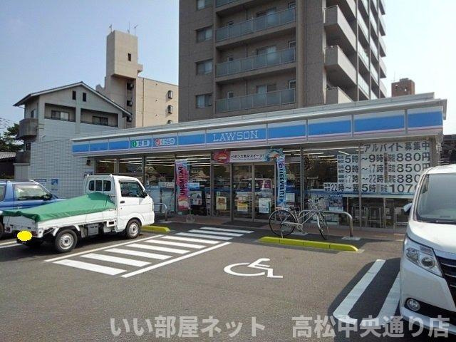 【周辺】 | ルーベル塩屋ⅡＢ | ローソン丸亀浜町店まで550m