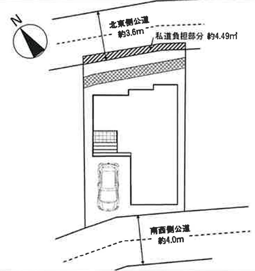 和田2丁目の区画図