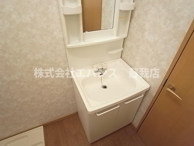 【洗面所】 | ピースコート | コンパクトで使いやすい洗面所