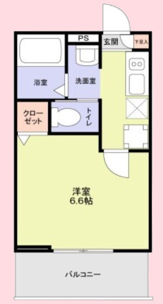 アファブル大宮の間取り