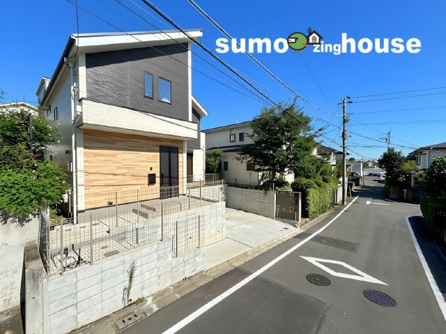 横浜市緑区北八朔町1期の前面道路含む現地写真|前面道路含む現地写真です