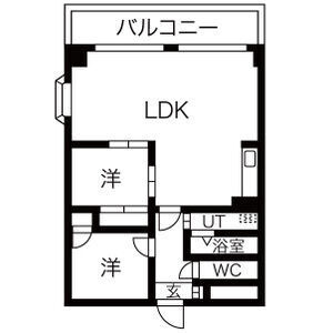 プリミエール長谷川の間取り