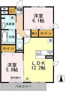 charite(シャリテ)の間取り