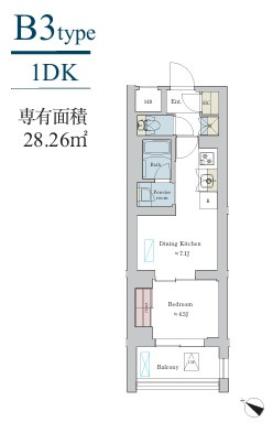 【間取り】 | Ｂｒｉｌｌｉａ　ｉｓｔ　洗足池の杜