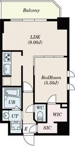 S-RESIDENCE神戸磯上通の間取り