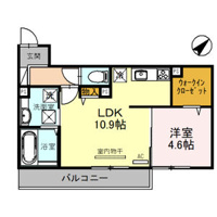 【間取り】 | フラン苅原 | お部屋の間取りです