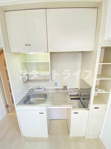 大阪市淀川区西中島５丁目の賃貸マンションのキッチン