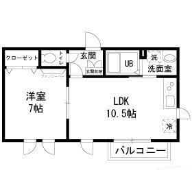 Ｆｏｒｅｓｔ　Ｍａｉｓｏｎ　Ｓｅｉｊｏの間取り|間取りです。