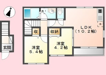 ラ・コリーヌの間取り
