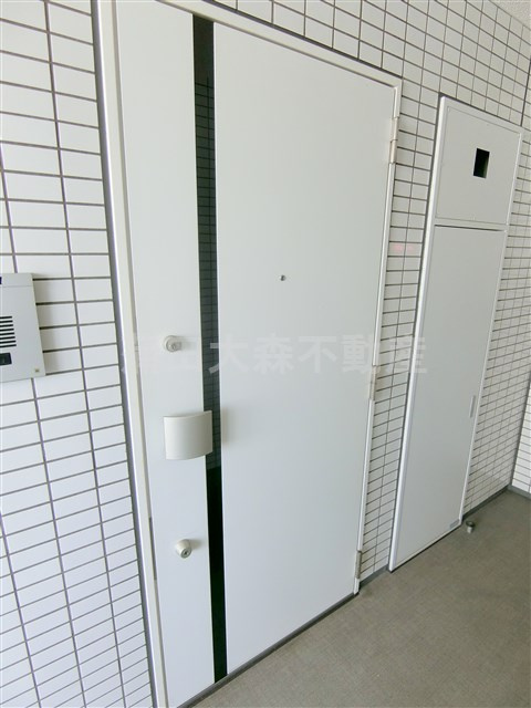 メイクスデザイン池上アジールコートの玄関