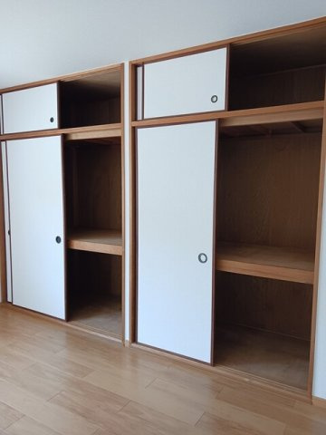 ニューシティ丸山の収納|専用の収納スペースです