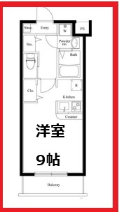 【間取り】 | ラヴィエント浅草言問