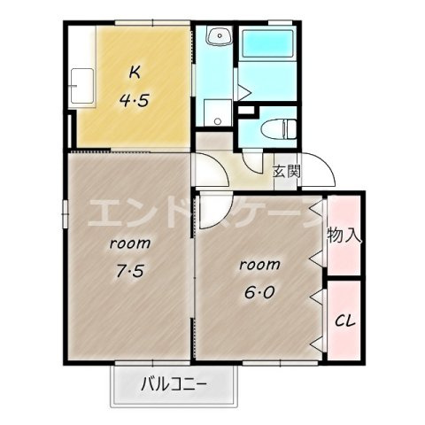 レフィナードの間取り|高崎、前橋のお部屋探しはエンドスケープまで！お客様の理想お聞かせ下さい♪