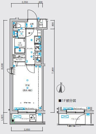 スクエア千鳥町の間取り
