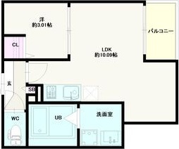Jack shukuchiⅡの間取り