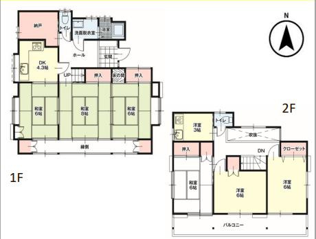 東松山市白山台　中古売戸建