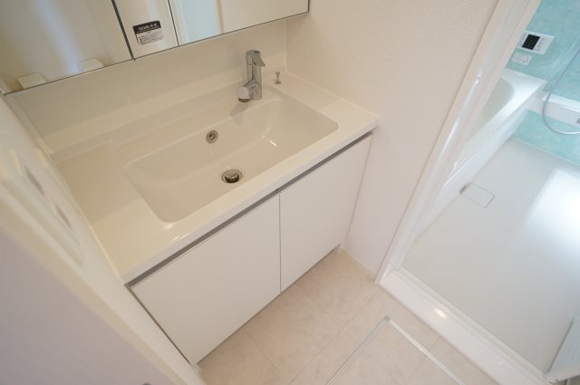 D-room中州の洗面所