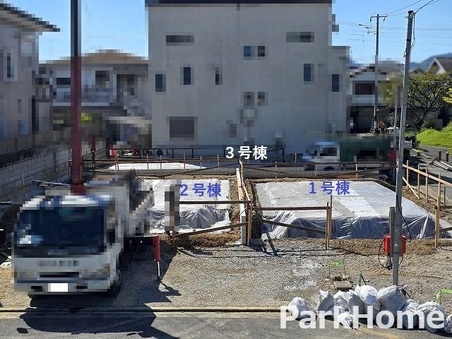 高知市愛宕町3丁目  第1・3棟-3号棟 新築戸建ての外観|全3区画　2026.10月：建築中