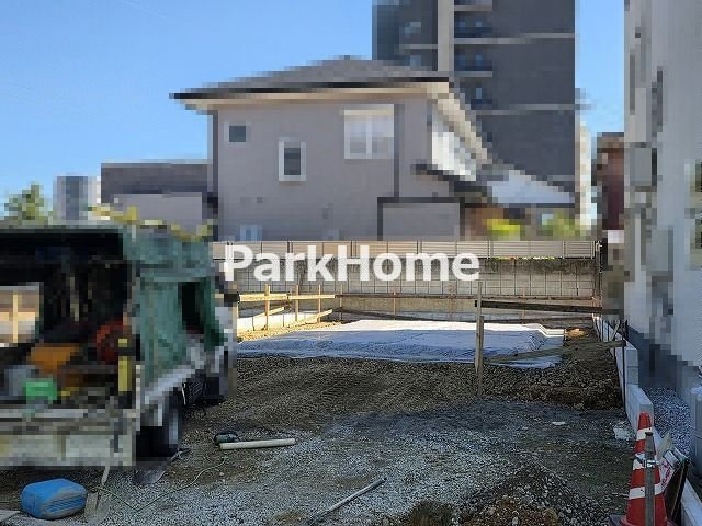 高知市愛宕町3丁目  第1・3棟-3号棟 新築戸建ての外観|3号棟　2026.10月：建築中
