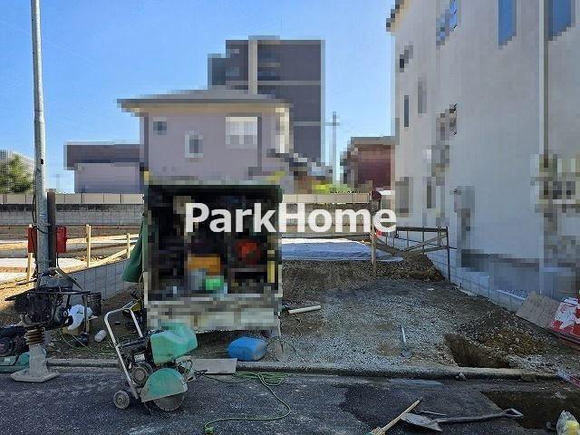 高知市愛宕町3丁目  第1・3棟-3号棟 新築戸建ての外観|3号棟　2026.10月：建築中