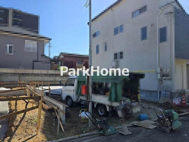 高知市愛宕町3丁目  第1・3棟-3号棟 新築戸建ての外観|3号棟　2026.10月：建築中