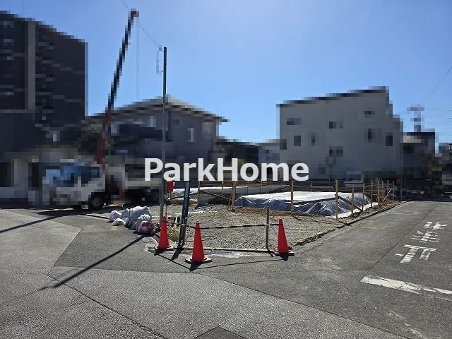 高知市愛宕町3丁目  第1・3棟-3号棟 新築戸建ての前面道路含む現地写真|全3区画