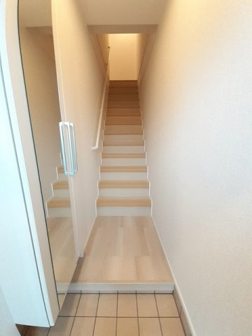 ボヌール柞原Ａの玄関|毎日通る玄関はこちらです