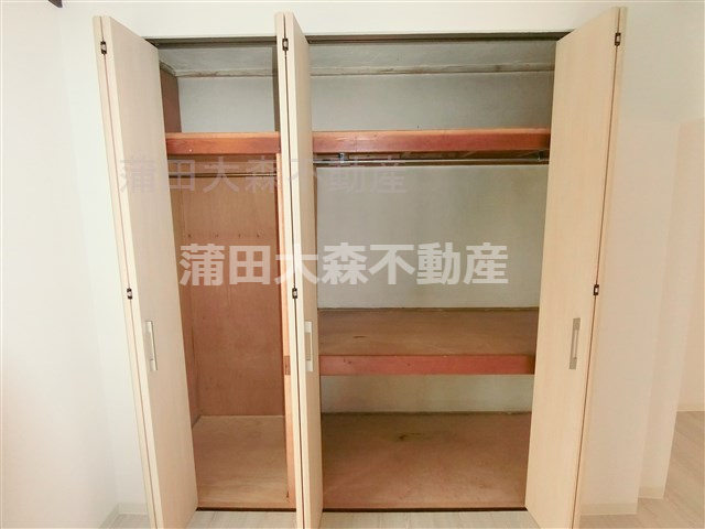 本羽田住宅の収納|収納　クローゼット