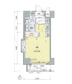 ヴェルト南千住の間取り