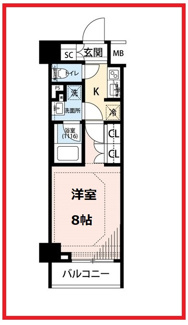 【間取り】 | プレール・ドゥーク両国Ⅱ