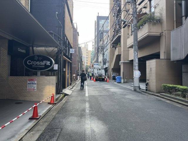 中央区日本橋茅場町２丁目の事務所の周辺