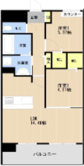 【間取り】 | ＬＩＢＴＨ上牟田ＥＡＳＴ