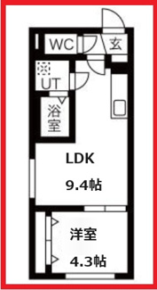 【間取り】 | スクエア南千住