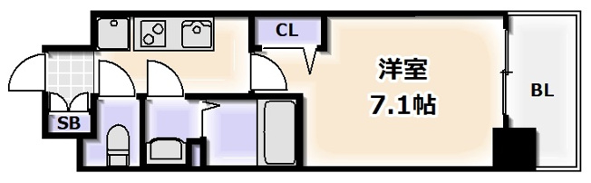 【間取り】 | ファステート難波ウエストパーク