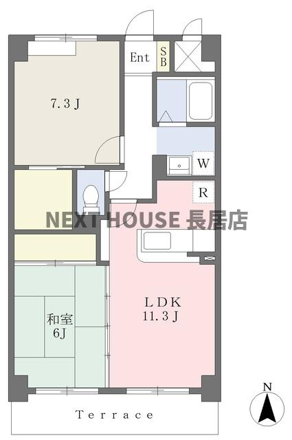 エバーグリーン の間取り