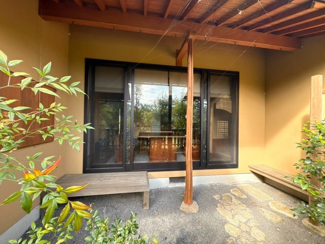 富士宮市上柚野　中古戸建（茶室有・敷地内倉庫付き）の庭