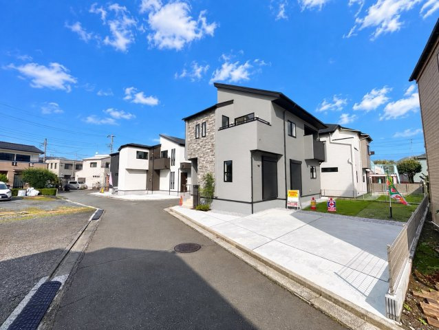 【仲介手数料無料】ふじみ野市長宮の前面道路含む現地写真