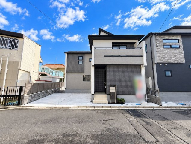 【仲介手数料無料】ふじみ野市長宮の前面道路含む現地写真