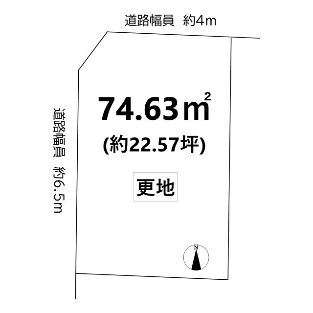 北白川下別当町 土地の土地図