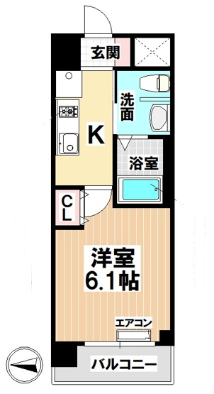 【間取り】 | Live Casa堀田