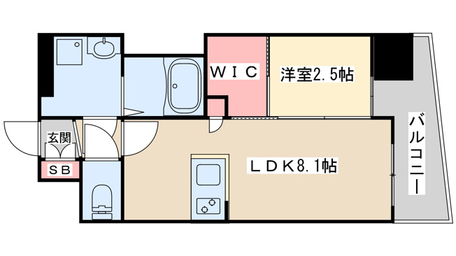 【間取り】 | セレニテ新大阪ミラク弐番館